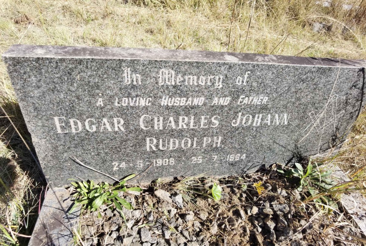 RUDOLPH Edgar Charles Johann 1906-1964