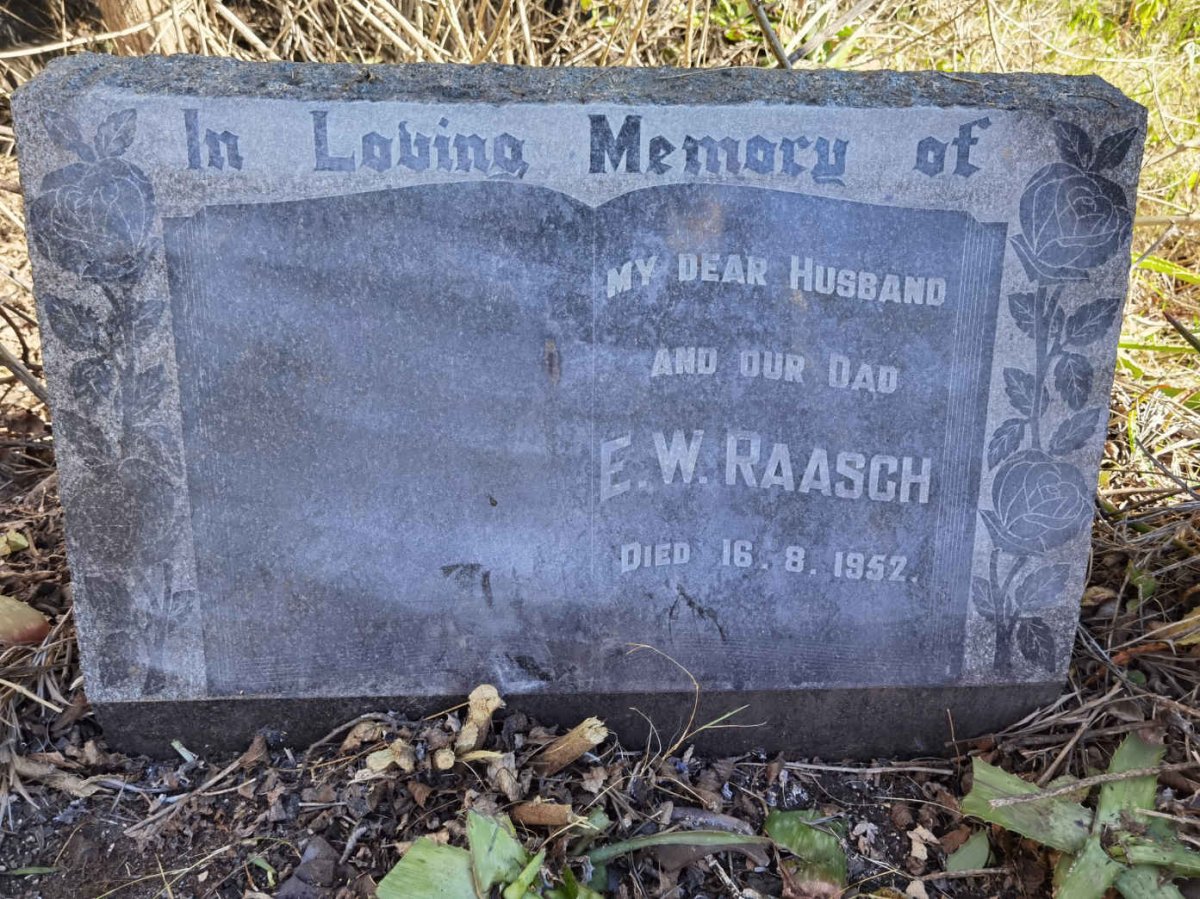 RAASCH E.W. -1952