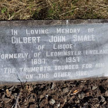 SMALE Gilbert John 1897-1957