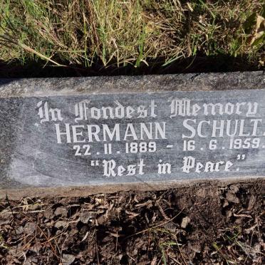 SCHULTZ Hermann 1889-1959