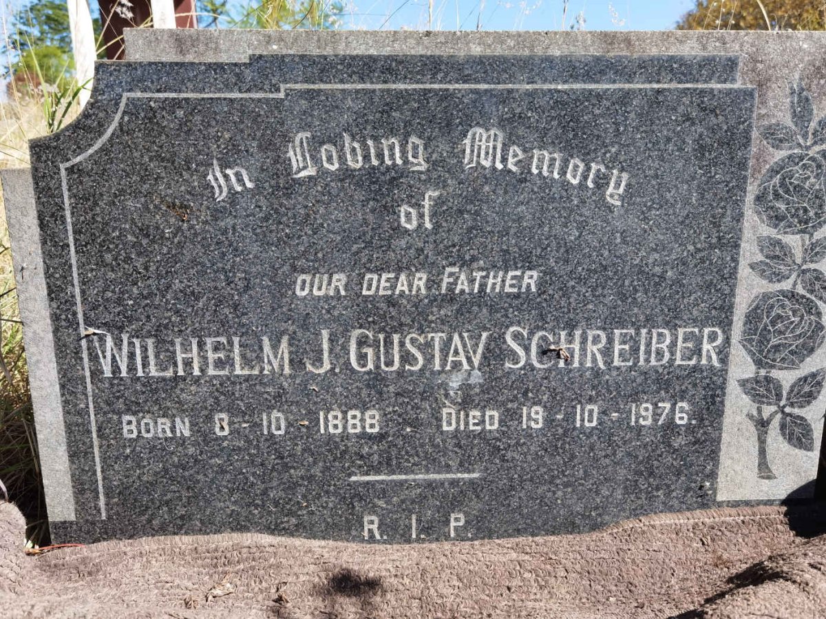 SCHREIBER Wilhelm J. Gustav 1888-1976