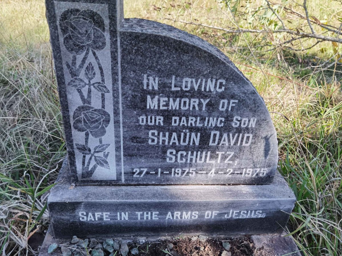 SCHULTZ Shaun David 1975-1975