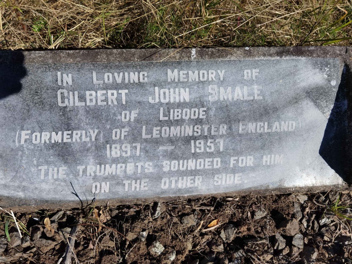 SMALE Gilbert John 1897-1957