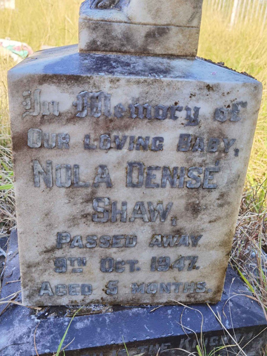 SHAW Nola Denise -1947