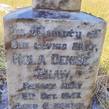SHAW Nola Denise -1947