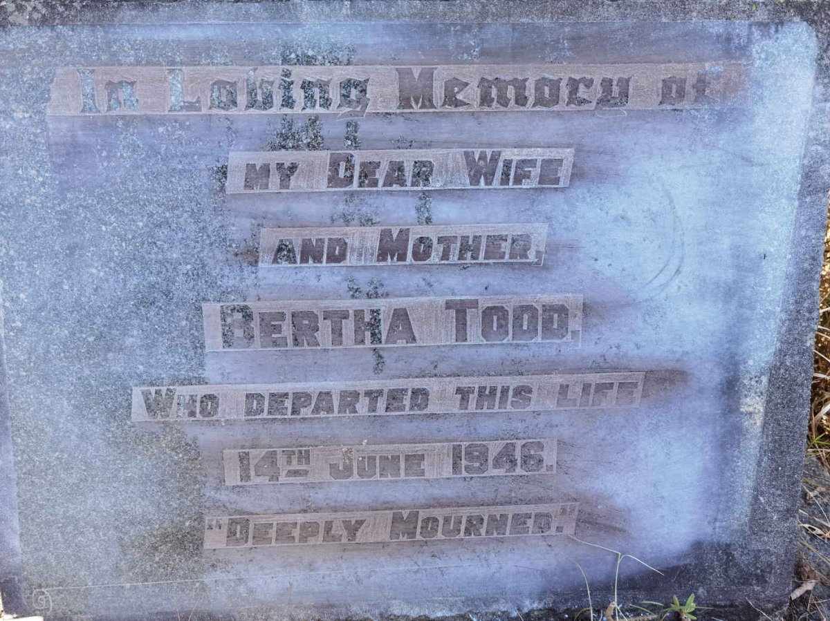 TODD Bertha -1946