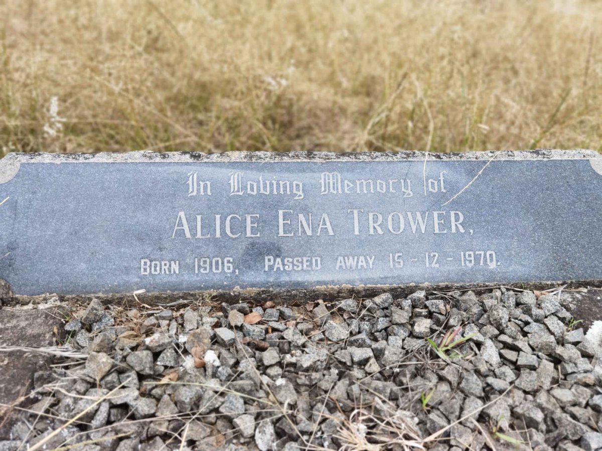 TROWER Alice Ena 1906-1970