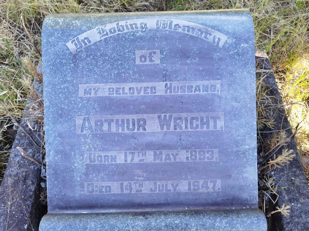 WRIGHT Arthur 1893-1947