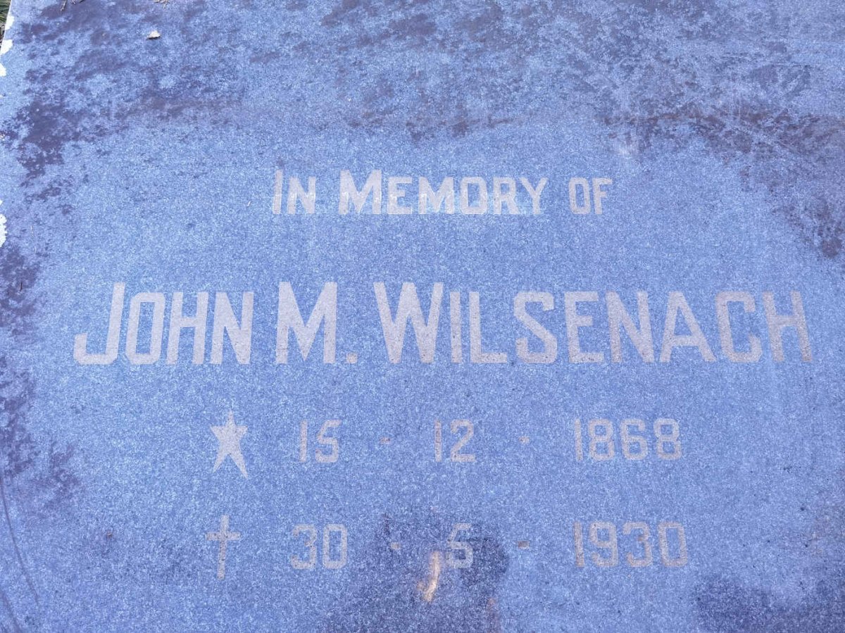 WILSENACH John M. 1868-1930