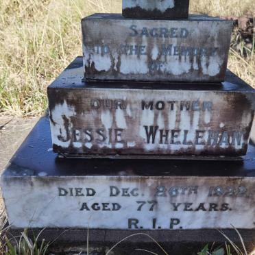 WHELEHAN Jessie -1922