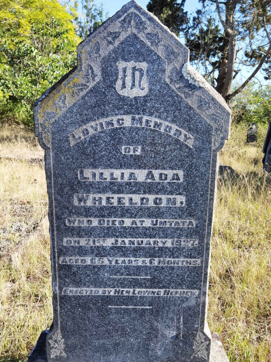 WHEELDON Lillia Ada -1927
