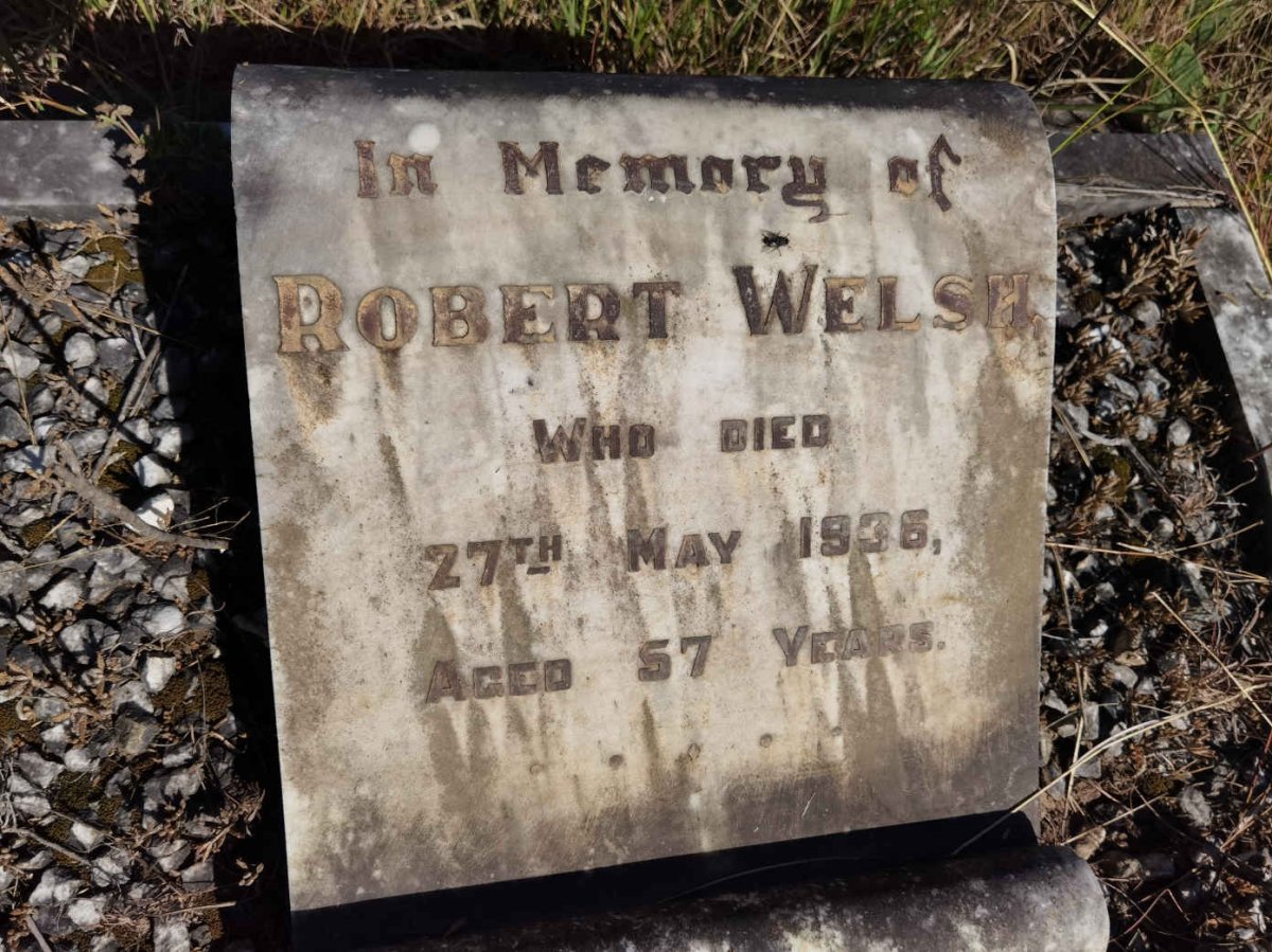 WELSH Robert -1936