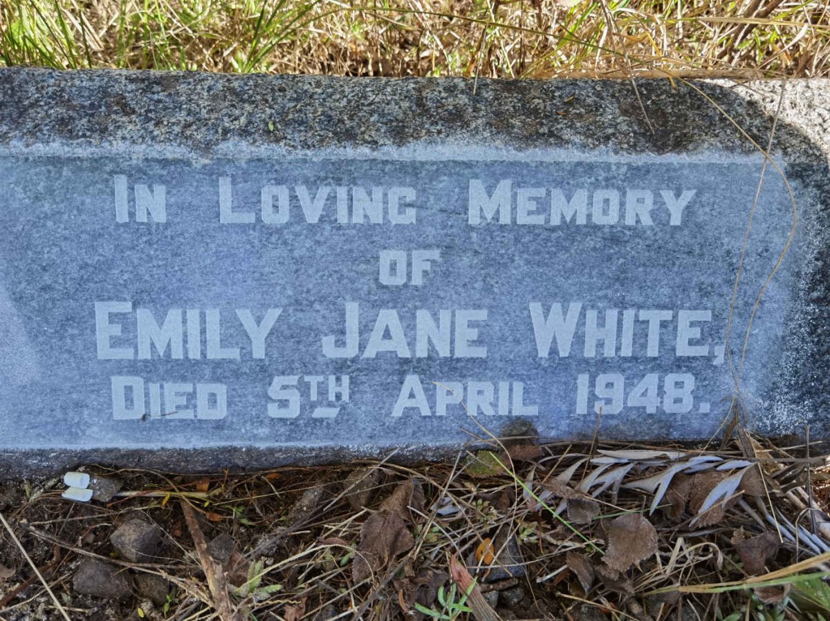 WHITE Emily Jane -1948