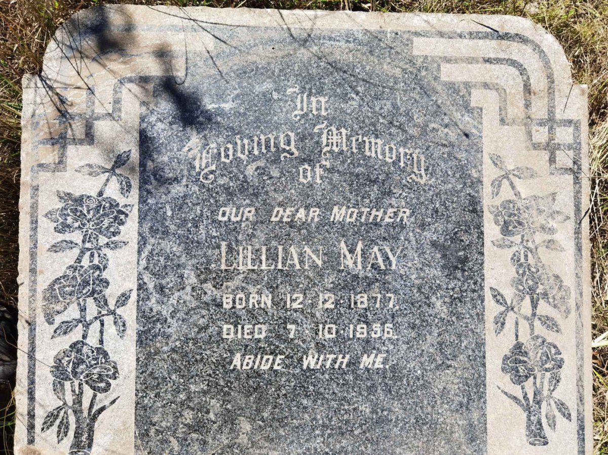 WOOD Lillian May 1877-1956
