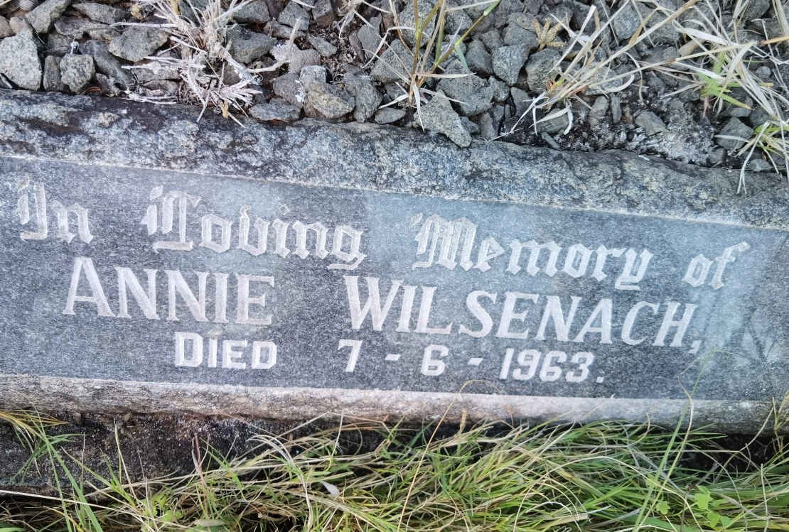 WILSENACH Annie -1963