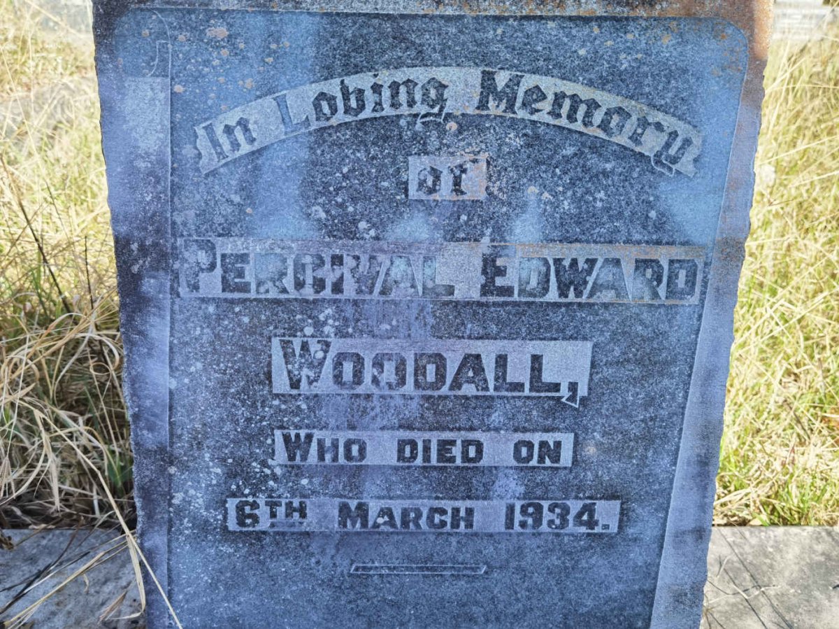 WOODALL Percival Edward -1934