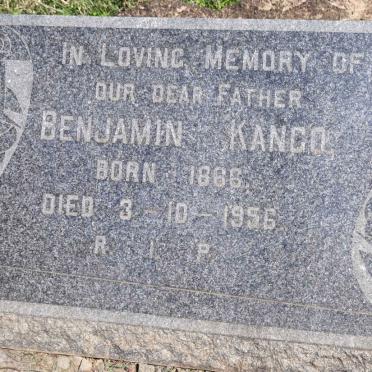 KANGO Benjamin 1866-1956