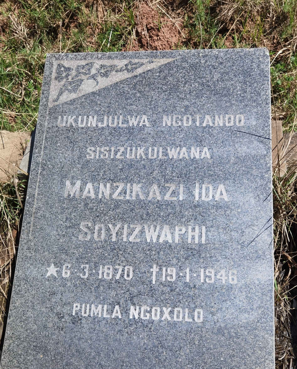 SOYIZWAPHI Manzikazi Ida 1870-1946