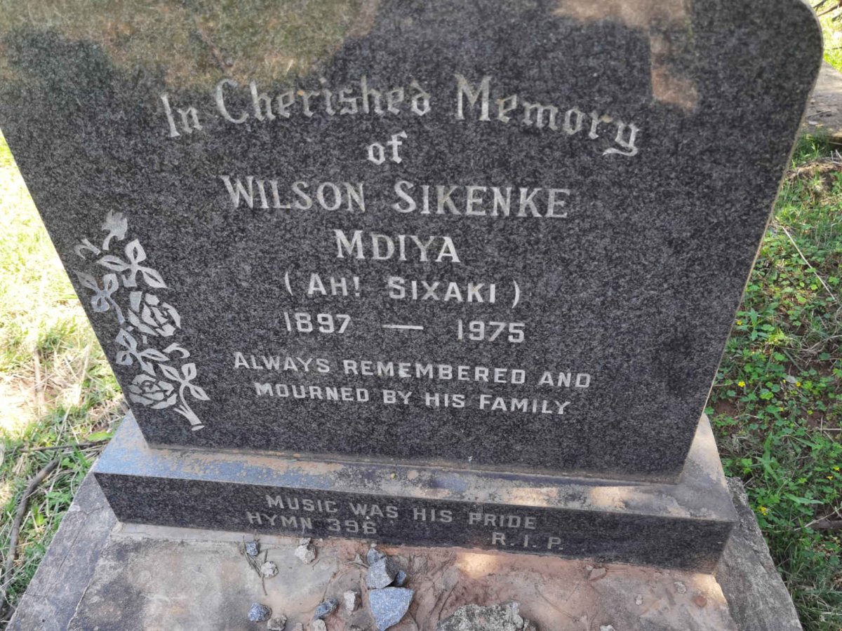 MDIYA Wilson Sikenke 1897-1975