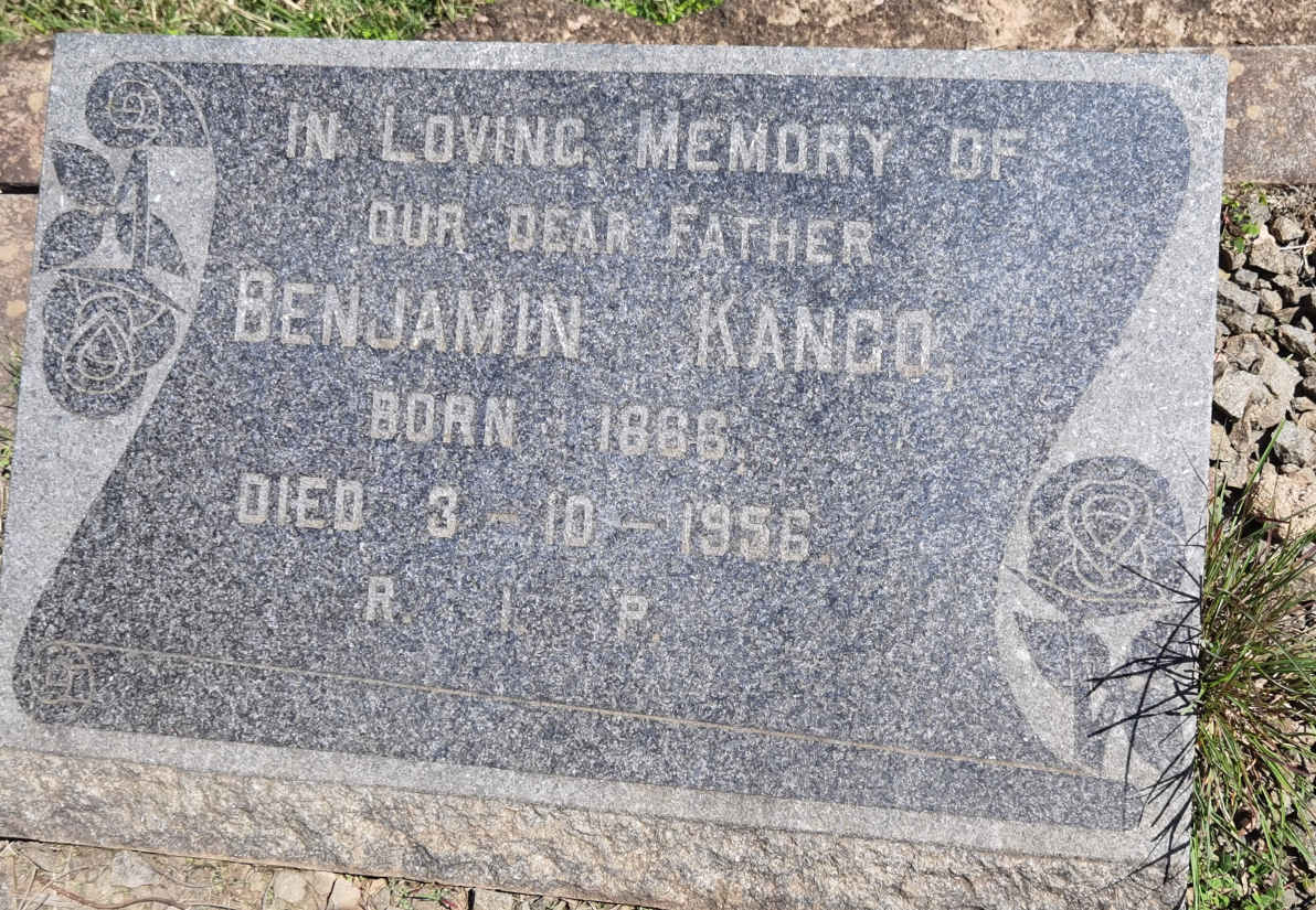 KANGO Benjamin 1866-1956
