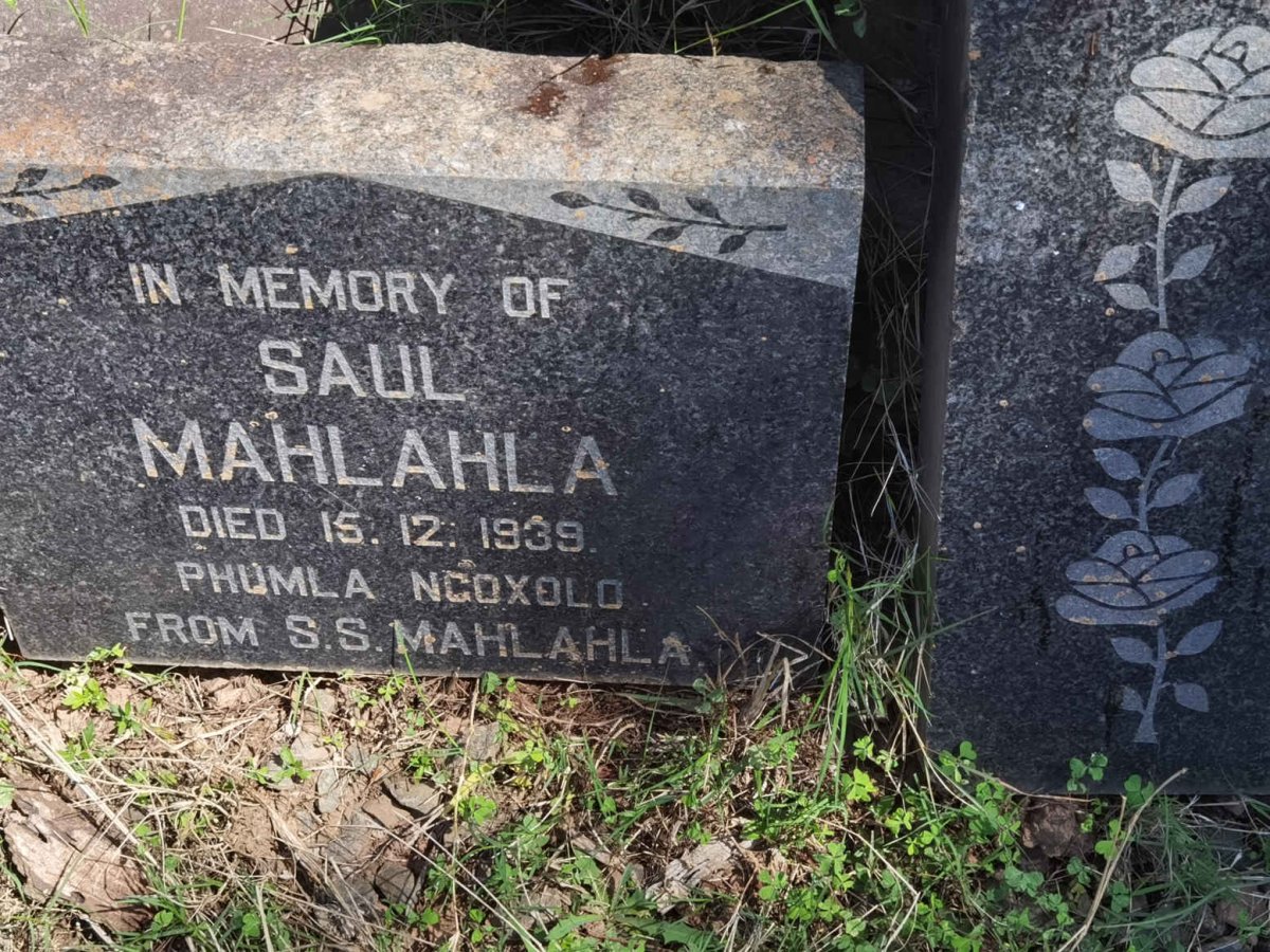 MAHLAHLA Saul -1939