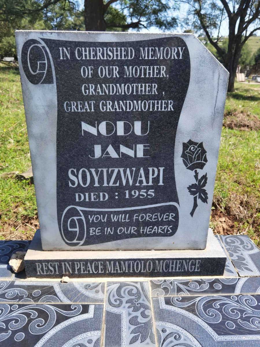 SOYIZWAPI Nodu Jane -1955