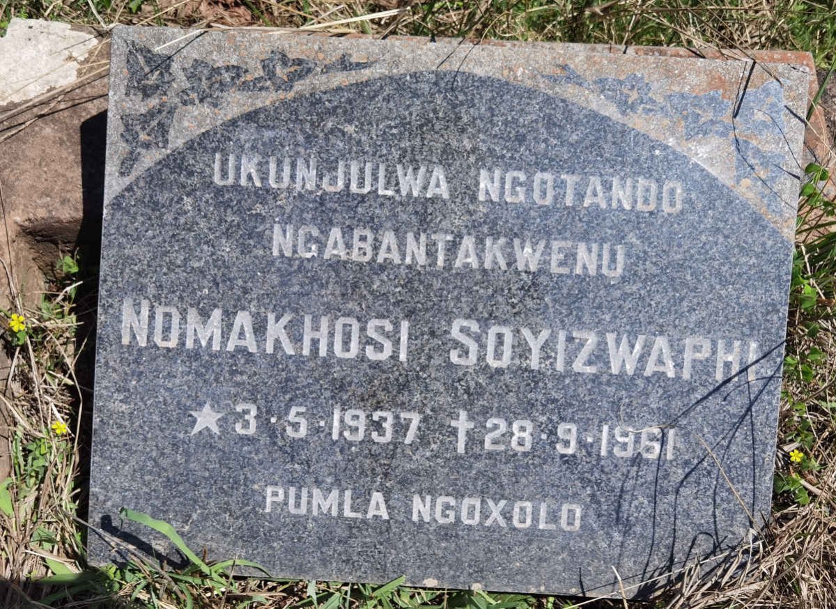 SOYIZWAPHI Nomakhosi 1937-1961