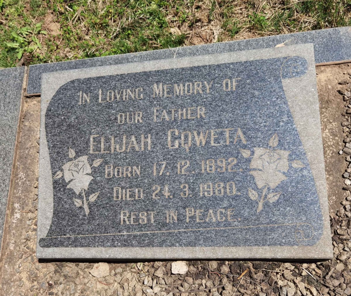 GQWETA Elijah 1892-1980