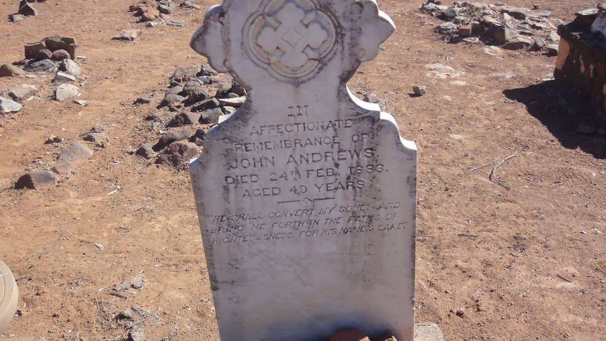 ANDREWS John -1886