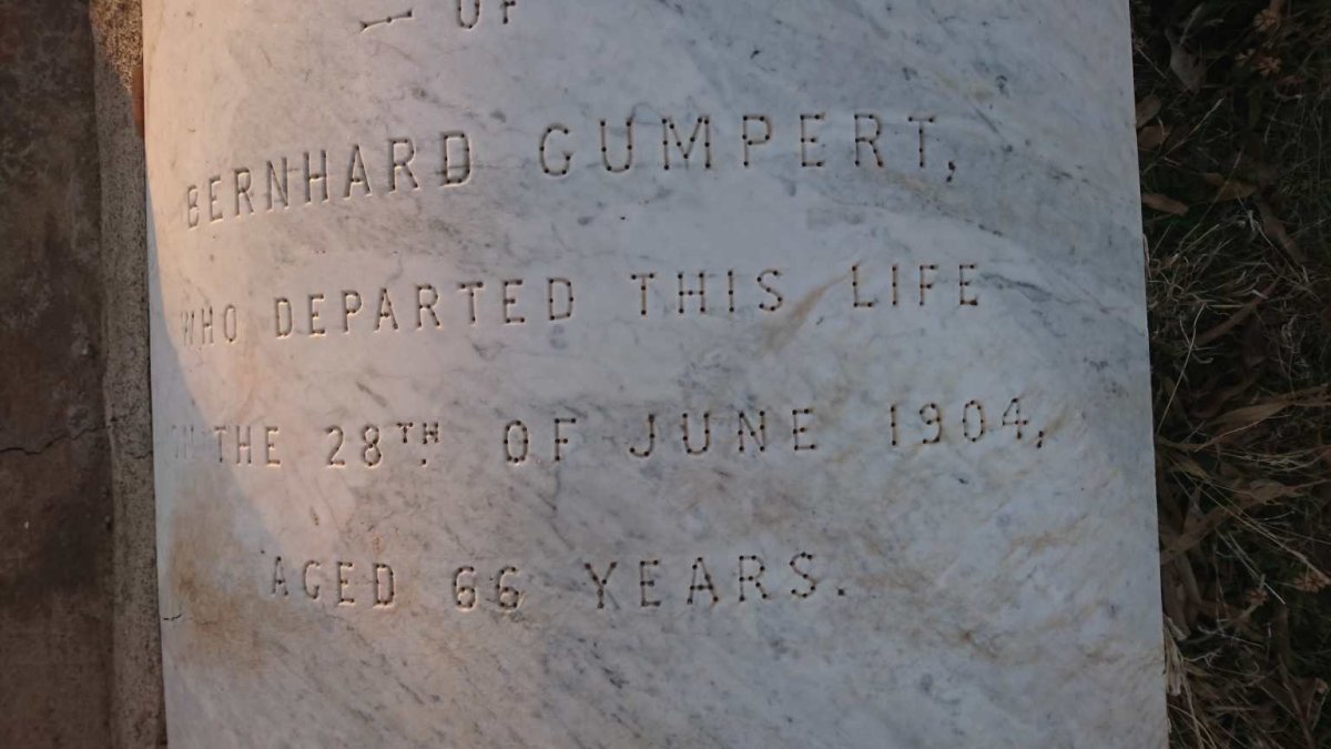 GUMPERT Bernhard -1904