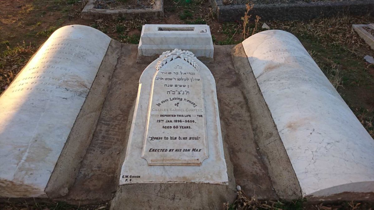 GUMPERT Charles Gabriel -1896
