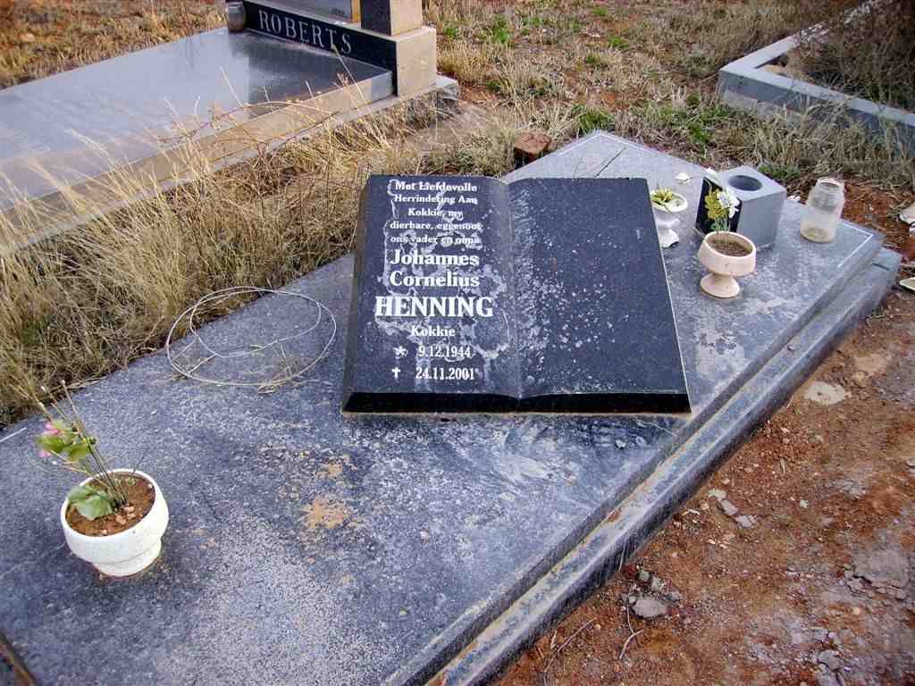 HENNING Johannes Cornelius 1944-2001