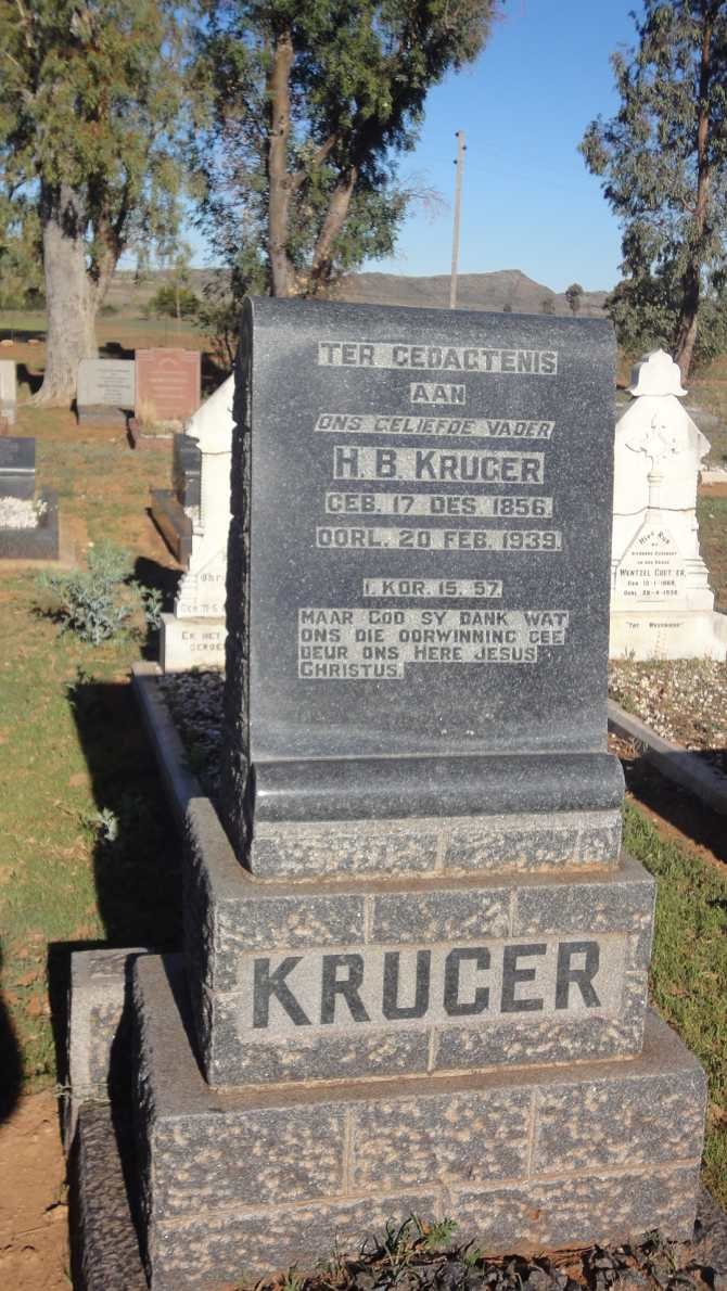 KRUGER H.B. 1856-1939