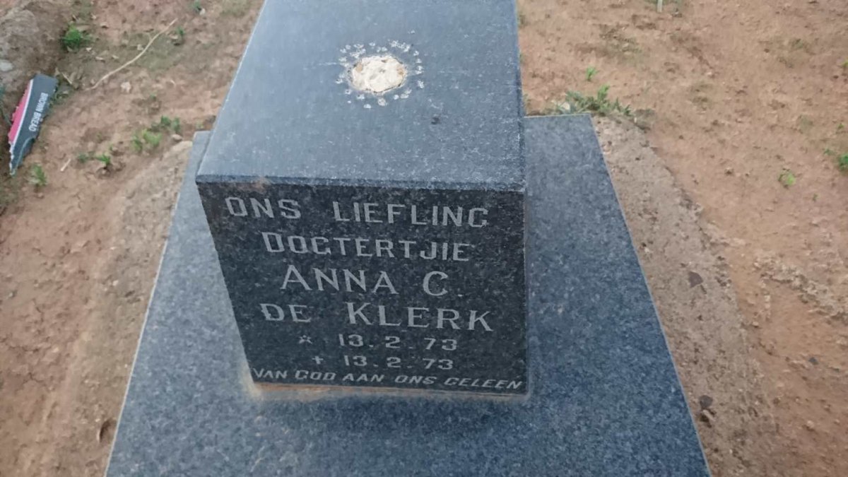 KLERK Anna C., de 1973-1973