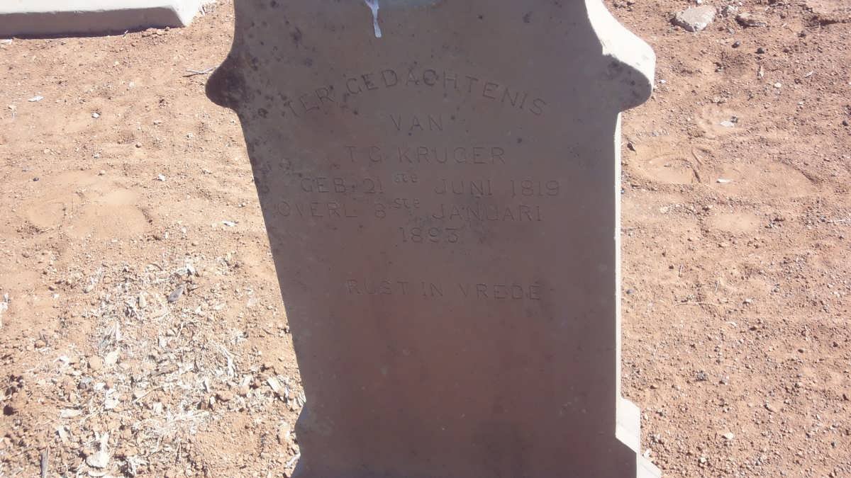 KRUGER T.G. 1819-1893
