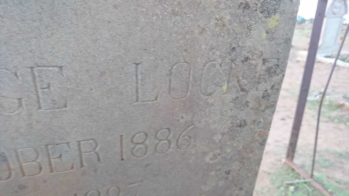 LOCKE Robert George 1886-1887