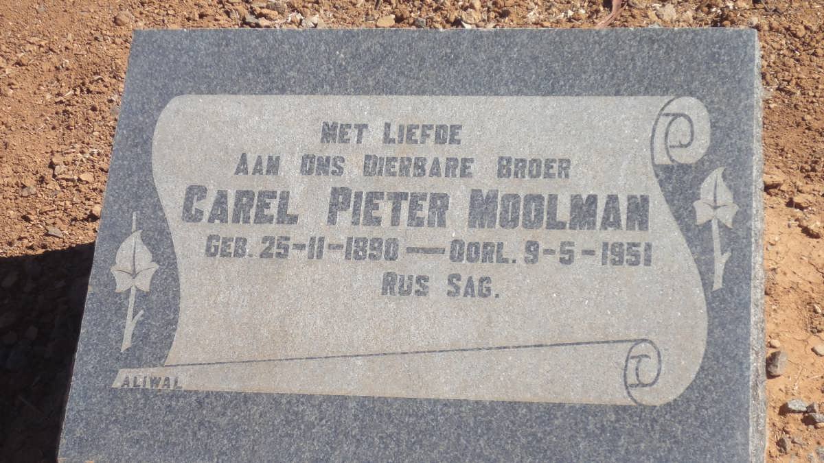 MOOLMAN Carel Pieter 1890-1951