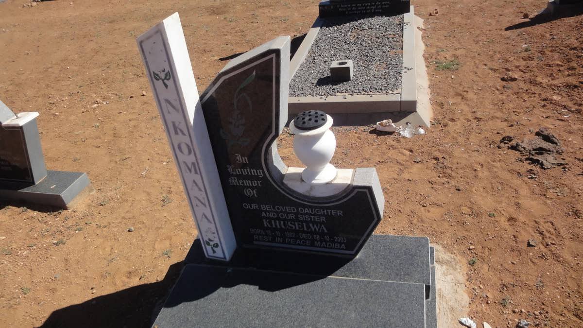 NKOMANA Khuselwa 1982-2003