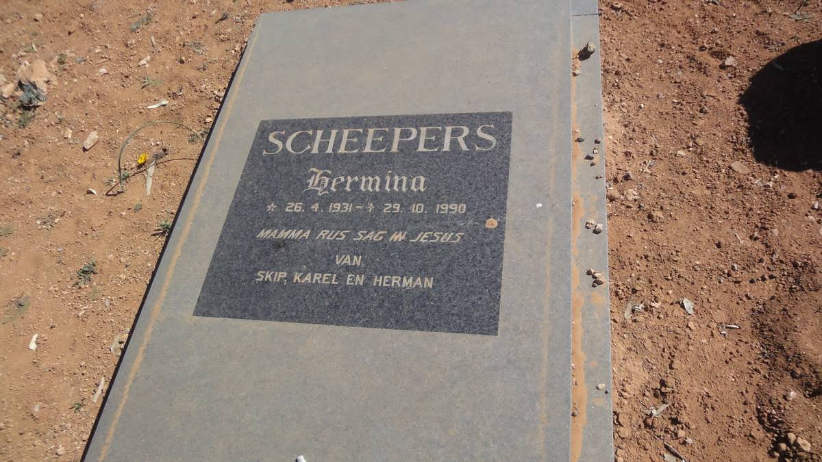 SCHEEPERS Hermina 1931-1990