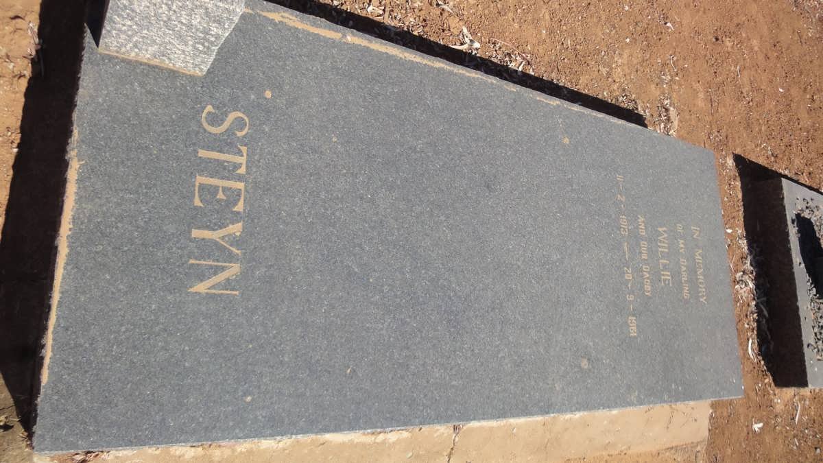 STEYN Willie 1913-1961