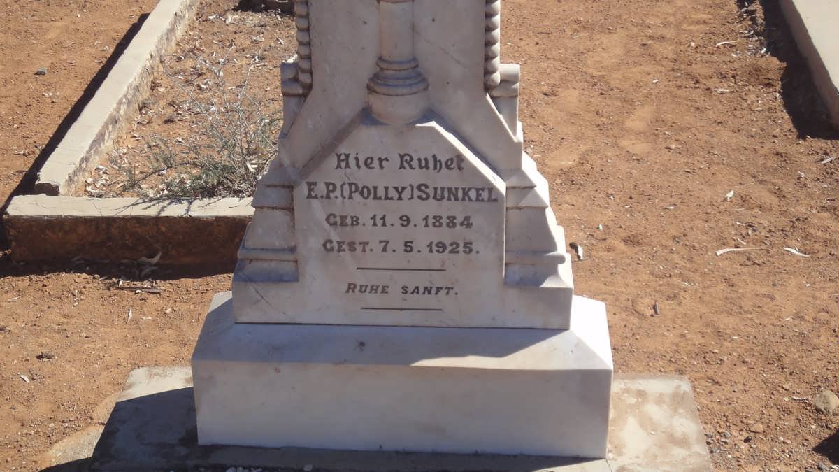SUNKEL E.P. 1884-1925