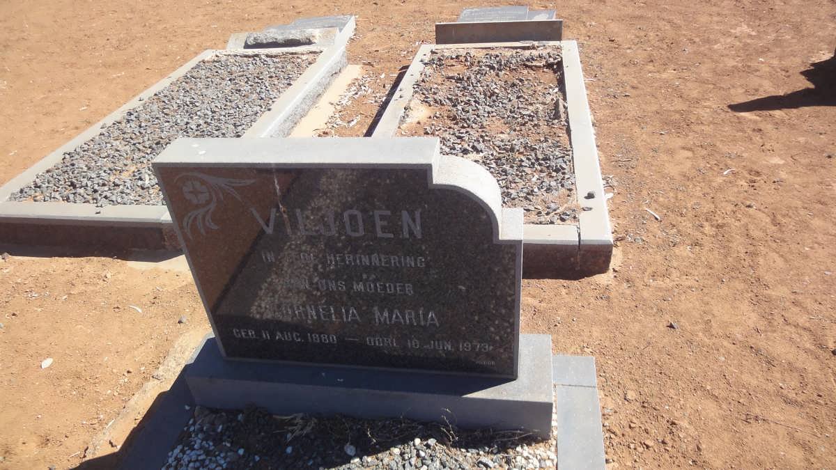VILJOEN Cornelia Maria 1880-1973
