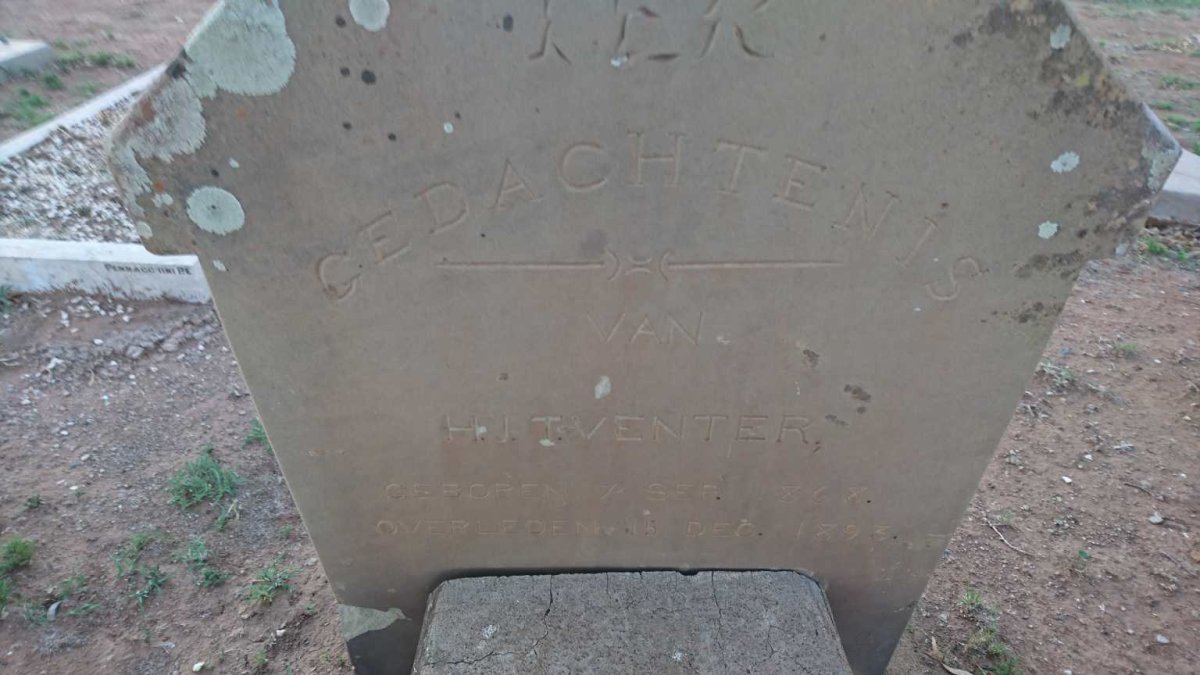 VENTER H.J.T. 1868-1893