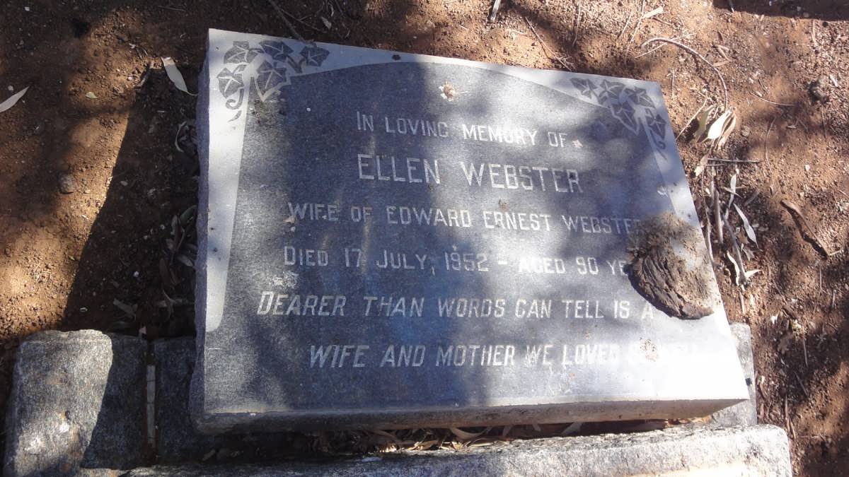 WEBSTER Ellen -1952