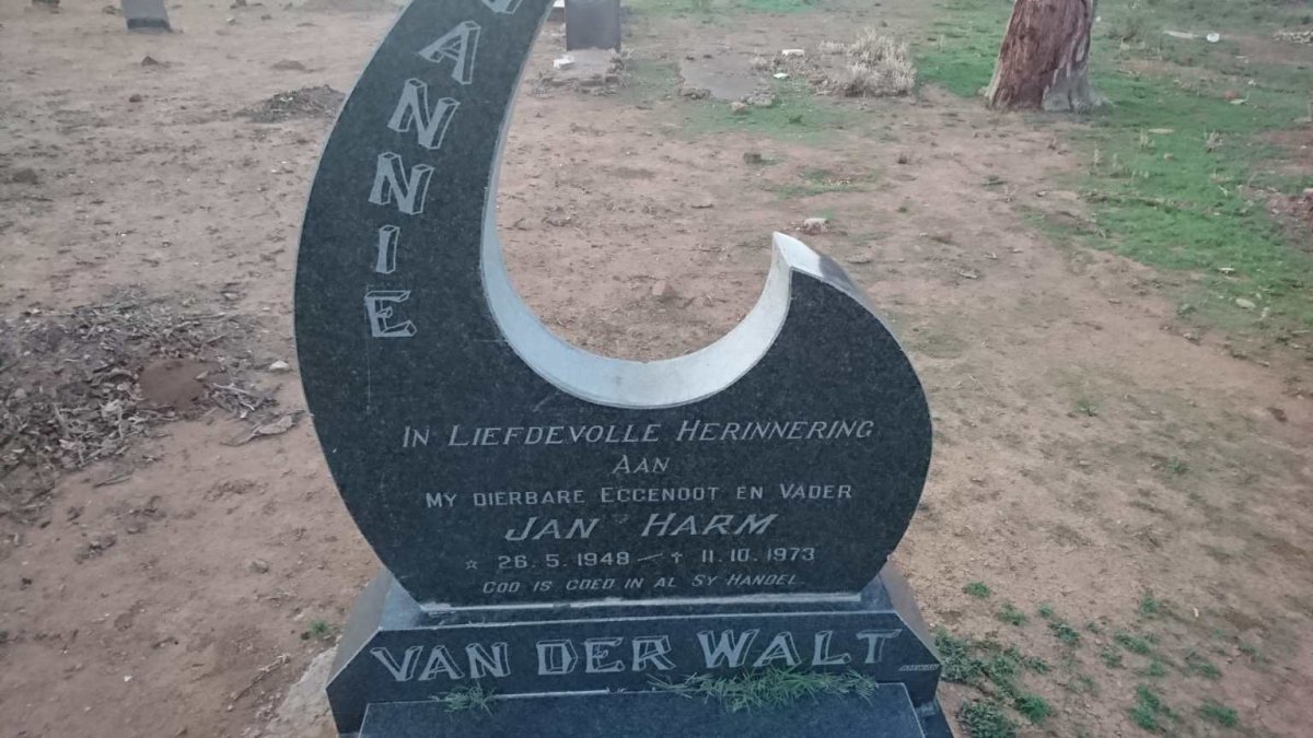 WALT Jan Harm, van der 1948-1973