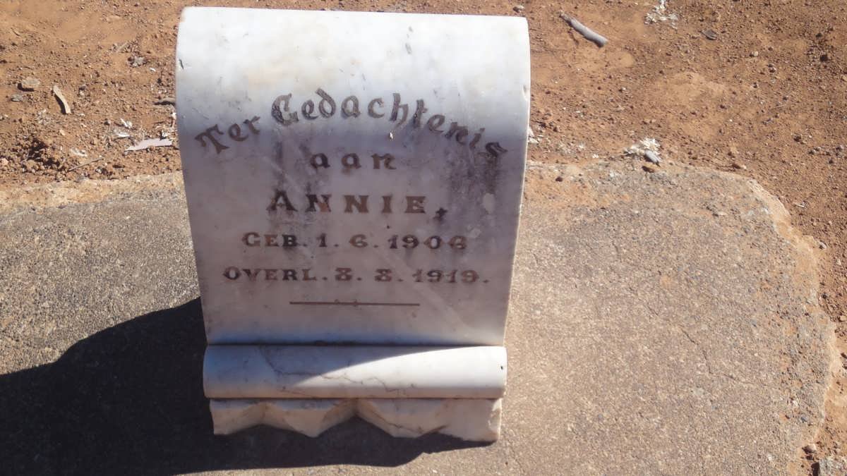 ? Annie 1906-1919