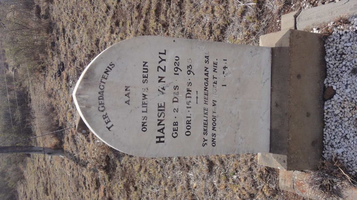 ZYL Hansie, van 1920-1935