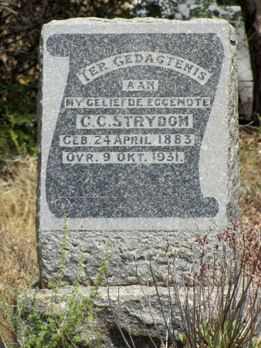 STRYDOM C.C. 1883-1931