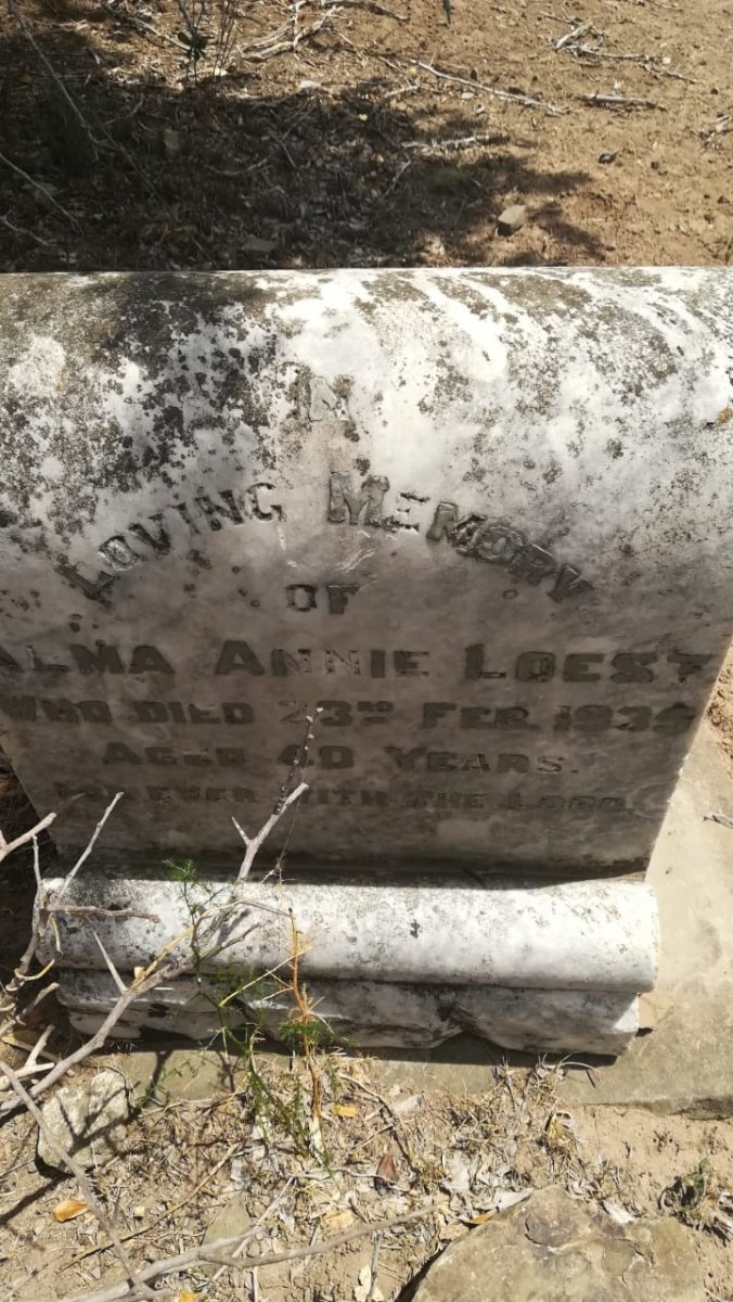 LOEST Alma Annie -1935