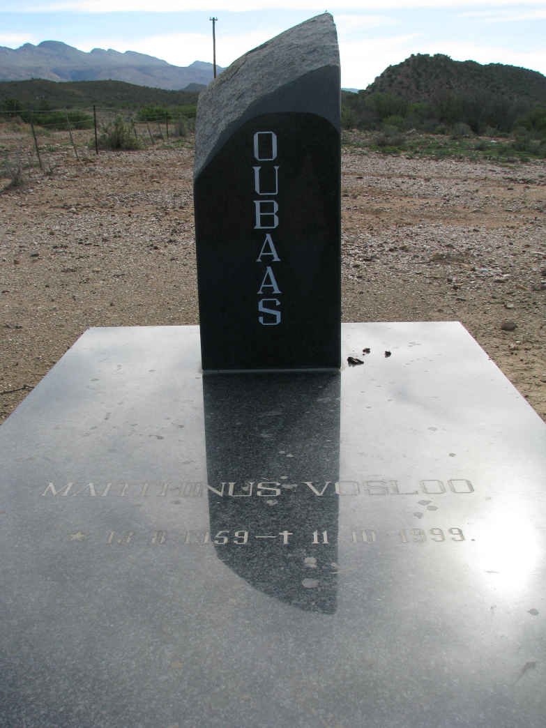 VOSLOO Marthinus 1959-1999